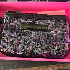 Betsey Johnson Zip Coin Wallet